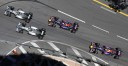 F1モナコGP序盤、メルセデスAMGがトップと2番手を走行。