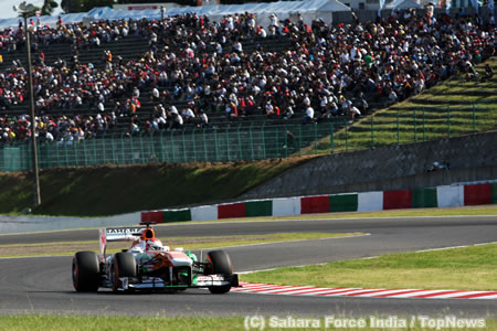 フォース・インディア、スーティルが最後尾に／F1日本GP土曜まとめ