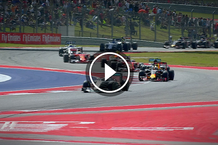 【動画】F1アメリカGP決勝レースハイライト