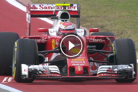 【動画】フェラーリ、右リアタイヤ締め忘れ･･･ライコネン怒る／F1アメリカGP