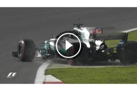 【動画】F1王者たちもスピン、コースアウト。アロンソは8番手で好調／F1メキシコGPフリー走行1回目