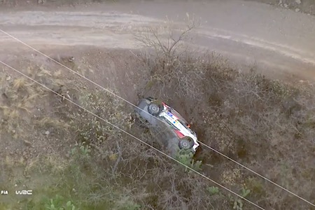 【デイ2動画ダイジェスト】トヨタのラッピ、崖から落ちる