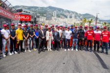 【画像：F1モナコGP】レース前にニキ・ラウダ追悼セレモニー