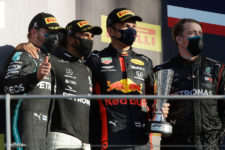 【ホンダF1】田辺TD「アルボンが初表彰台を獲得。フェルスタッペンのトラブルはすでに日本で分析中」／F1トスカーナGP