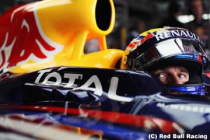 レッドブル、2012年型車RB8の初テストをマーク・ウェバーに託す