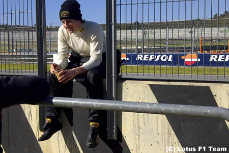キミ・ライコネンは「F1復帰を喜んでいるようだ！」とロータス