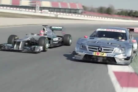 【動画】ミハエル・シューマッハ＆ラルフ・シューマッハ、F1とDTMでランデブー走行