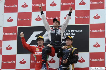 スペインGP優勝のマルドナード、ピレリは「マルドナードとアロンソは崖から落ちないようコントロール」と評価