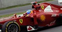 F1ヨーロッパGPのポールポジションを狙うフェラーリ