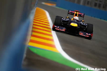 F1第8戦ヨーロッパGPフリー走行2回目の結果