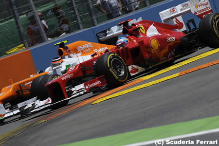 F1ヨーロッパGP、追い抜き回数は今季2位