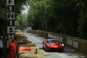 【動画】グッドウッド2012　フェラーリ新型458スパイダー