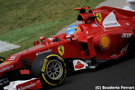 フェラーリ、2014年のV6エンジンを試験台でテスト
