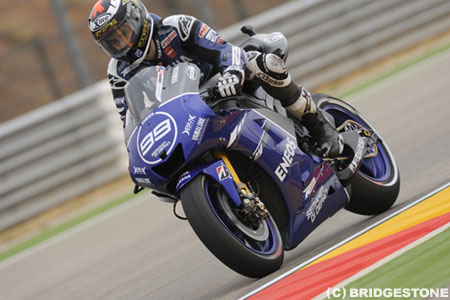 MotoGP第14戦予選、ロレンソが母国でポールポジション獲得