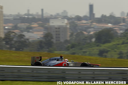 F1第20戦ブラジルGPフリー走行3回目、詳細レポート