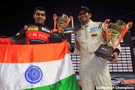 レース・オブ・チャンピオンズでチーム・インドがアジア代表に