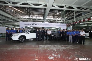 スバル、マレーシアで「XV」の現地生産を開始