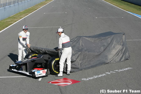 ザウバー、2013年F1マシンC32の発表日決定