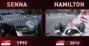 【動画】アイルトン・セナ＆ルイス・ハミルトン　F1モナコGPの走りを車載映像で比較