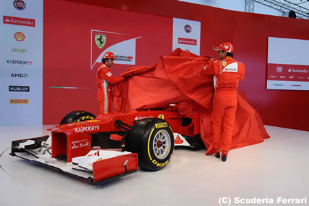 フェラーリ、2013年F1マシン発表日を明かす