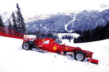 フェラーリ、2013年F1もフロントにプルロッド採用