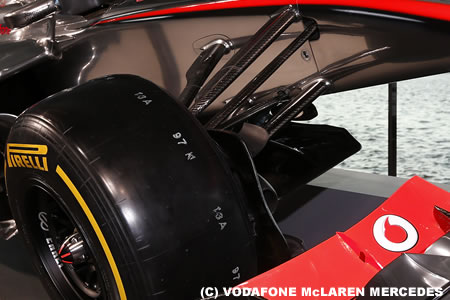 マクラーレン、2013年F1はプルロッド式フロントサスペンションを採用