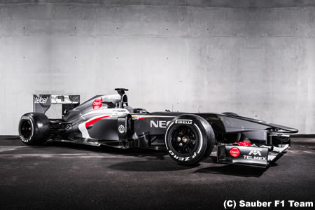 ザウバー、2013年F1マシンC32を発表