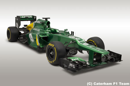 ケーターハム、2013年F1マシンCT03を発表