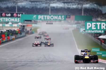 F1第2戦マレーシアGP、レースレポート