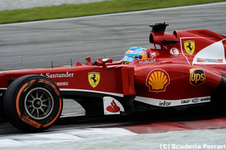 F1第5戦スペインGPフリー走行1回目の結果
