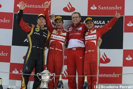 F1第5戦スペインGP決勝の結果