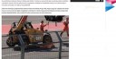 【画像】クレーン車が作業員に乗り上げてしまった瞬間／F1カナダGP