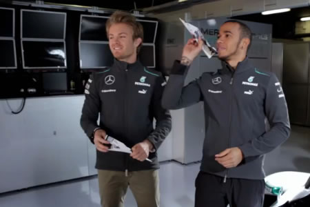 【動画】ハミルトン＆ロズベルグ、F1のDRSを解説