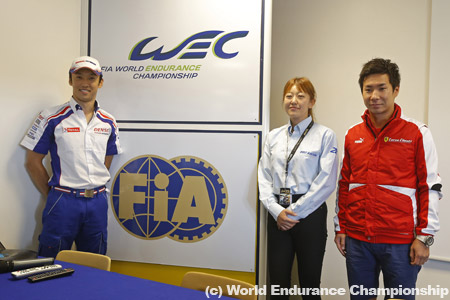 WEC富士6時間耐久レースPRに日本人ドライバーが集結