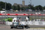 メルセデスAMG、高温のレースが課題に／F1ドイツGP日曜まとめ