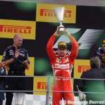 フェラーリ、アロンソがチームの母国で表彰台／F1イタリアGP日曜まとめ