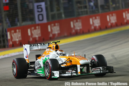 フォース・インディア、スーティルが最後の1ポイント獲得／F1シンガポールGP日曜まとめ