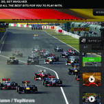 F1 on Zume、最新版iPhone向けアプリを公開