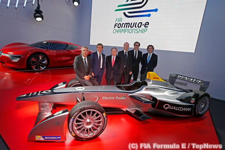 元F1王者プロスト、EVレース「フォーミュラE」のチーム設立