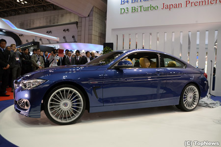【写真】BMWアルピナ、B4ビターボのワールドプレミア＝東京モーターショー2013