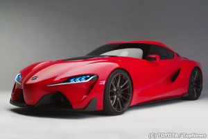 トヨタ、2014年北米国際自動車ショーで新スポーツカーコンセプト「FT-1」を出展