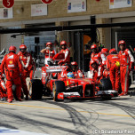 2013年F1のピット作業、年間最速はフェラーリ