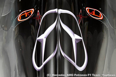 メルセデスAMG、2014年F1カー走行、エンジン音を公開