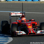 ライコネンが2014年F1初のトップタイム