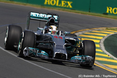 F1第1戦オーストラリアGPフリー走行2回目の結果
