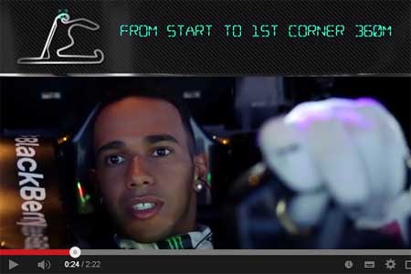 【動画】2014年F1中国GP、ハミルトンがシミュレーターでコース紹介