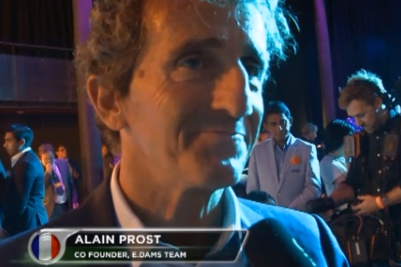 【動画】アラン・プロスト、フォーミュラEへの期待をロンドンでの発表会で語る
