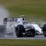 「すべては雨のせい」／ウィリアムズ、F1イギリスGP2日目