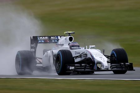 「すべては雨のせい」／ウィリアムズ、F1イギリスGP2日目