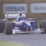 【懐かしい動画】デーモン・ヒル、1996年チャンピオンカーFW18に再会＝グッドウッド2014